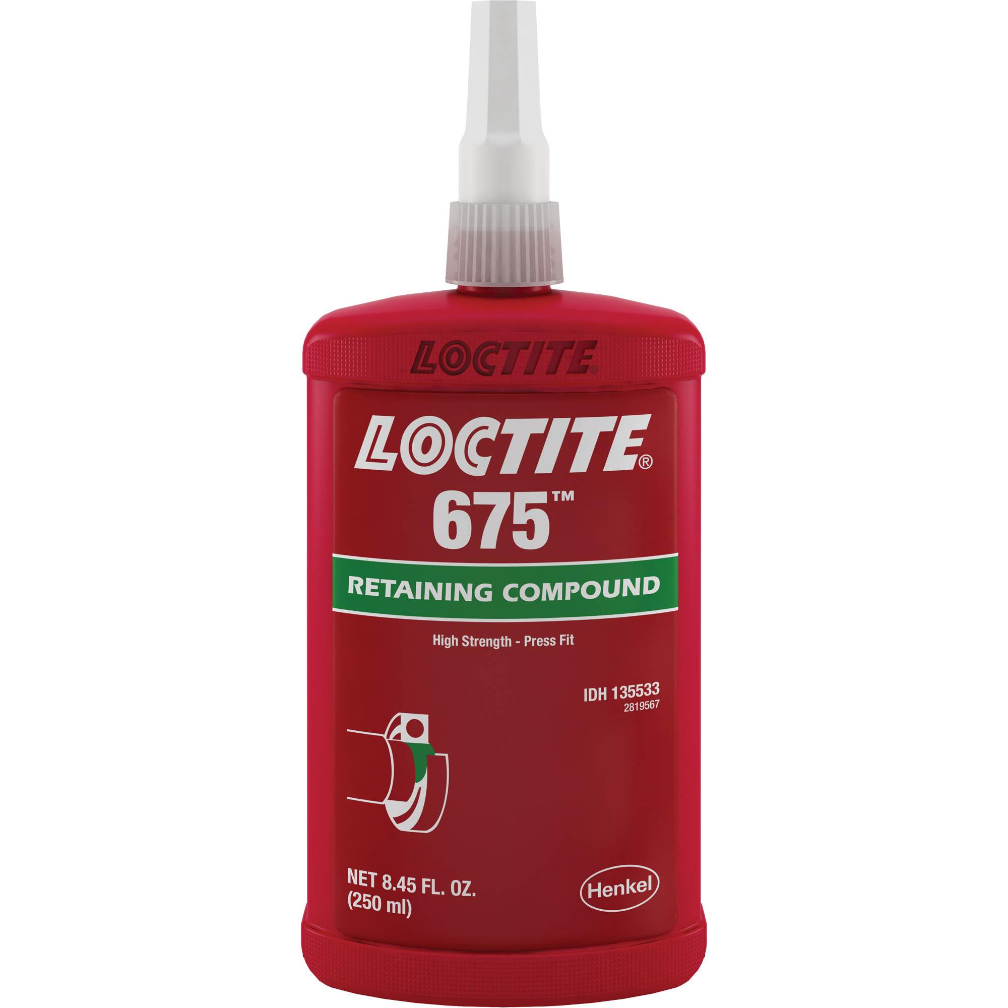 loctite675乐泰固持胶